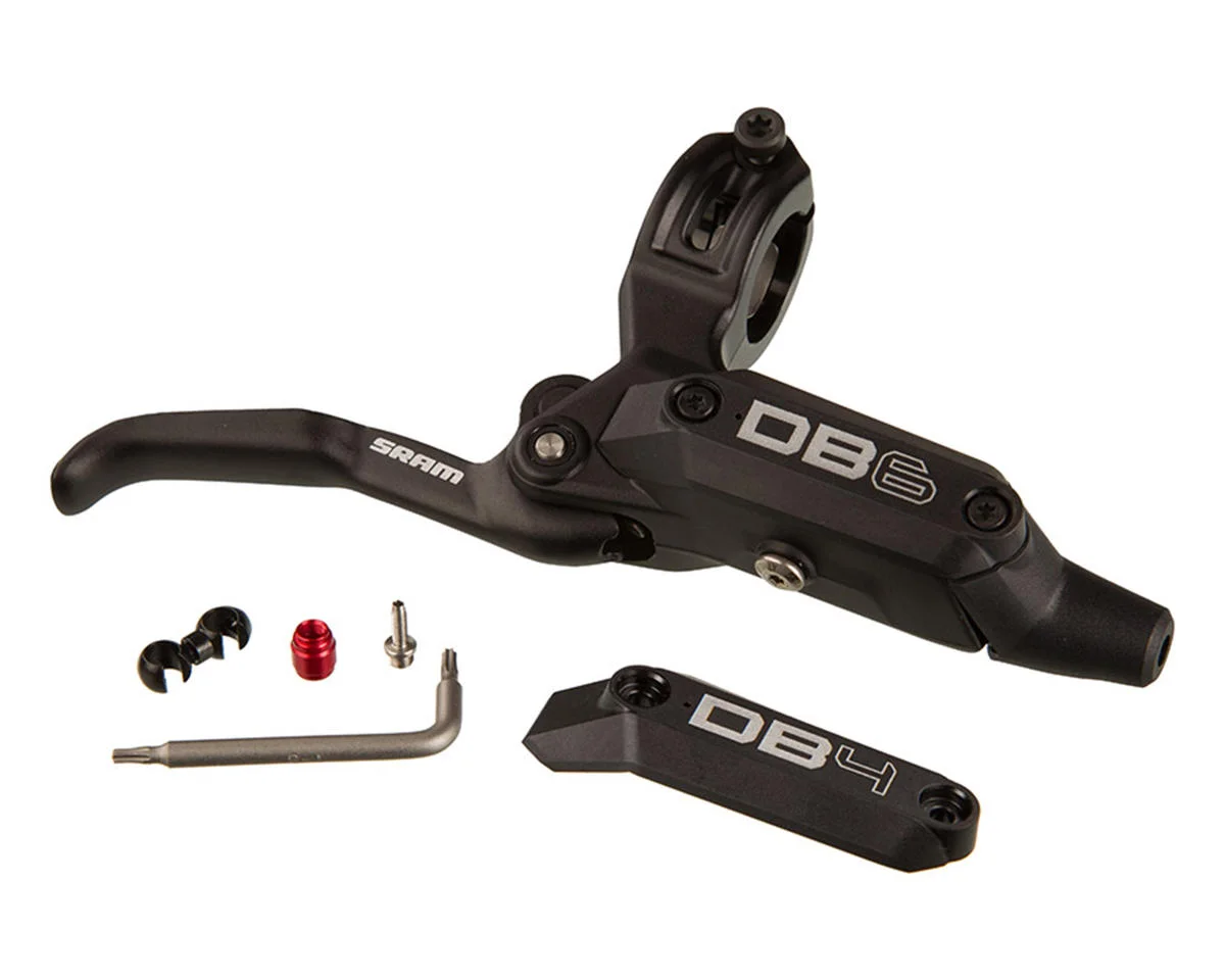 SRAM DB4/DB6 Disc Brake Lever Assembly (Black) (Right) (Aluminum Lever) (No Caliper)
